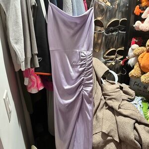 Elegant Lilac Evening Dress